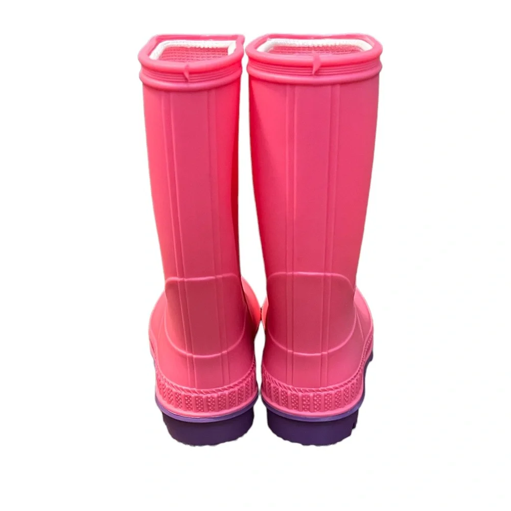 Kamik Girls Pink Waterproof Rain Boots